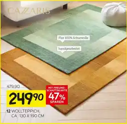 XXXLutz Cazaris wollteppich „shadows“ Angebot