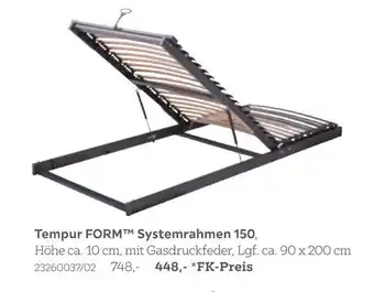 XXXLutz Tempur form systemrahmen 500 Angebot