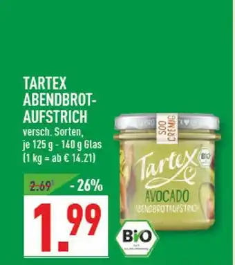 Marktkauf Tartex abendbrot-aufstrich Angebot