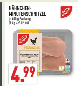 Marktkauf Gut & günstig hähnchen-minutenschnitzel Angebot