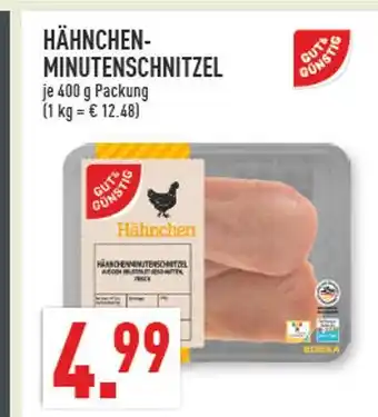 Marktkauf Gut & günstig hähnchen-minutenschnitzel Angebot