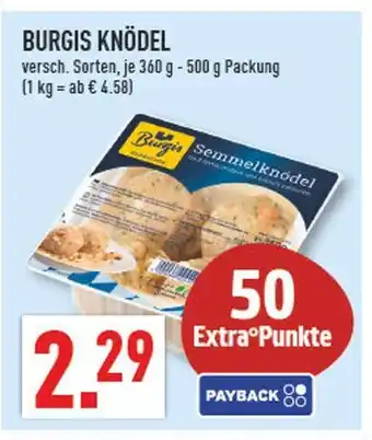 Marktkauf Burgis knödel Angebot