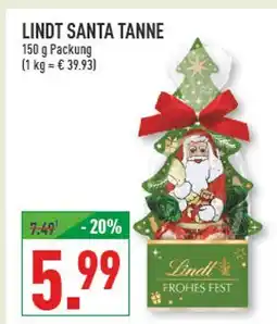 Marktkauf Lindt santa tanne Angebot