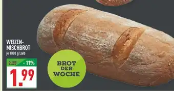 Marktkauf Weizen-mischbrot Angebot