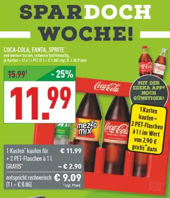 Marktkauf Coca-cola, fanta, sprite Angebot