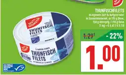 Marktkauf Gut&günstig thunfischfilets in eigenem saft & aufguss Angebot