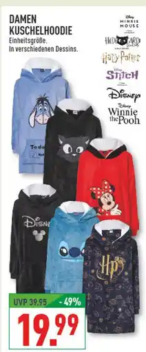 Marktkauf Disney damen kuschelhoodie Angebot
