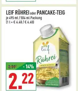 Marktkauf Leif rührei Angebot