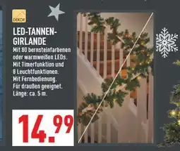 Marktkauf Dekor led-tannen-girlande Angebot