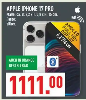 Marktkauf Apple iphone 17 pro Angebot