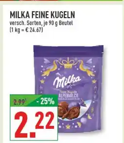Marktkauf Milka feine kugeln Angebot
