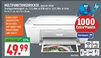 Marktkauf Hp multifunktionsdrucker deskjet 2810e Angebot