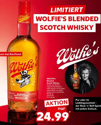 Kaufland Wolfie's blended scotch whisky Angebot