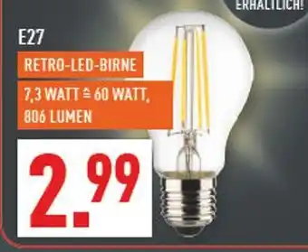 Marktkauf Retro-led-birne Angebot