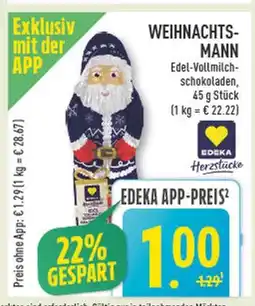 Marktkauf Edeka herzstücke weihnachtsmann Angebot