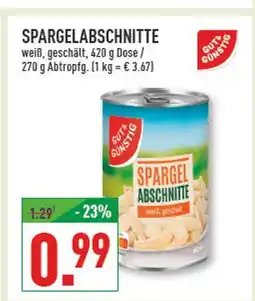 Marktkauf Gut & günstig spargelabschnitte Angebot