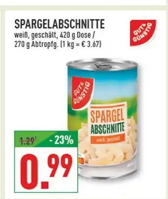 Marktkauf Gut & günstig spargelabschnitte Angebot