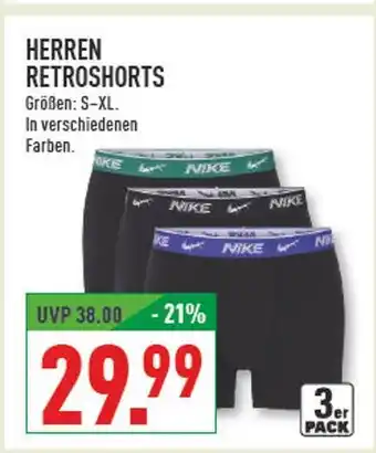 Marktkauf Nike herren retroshorts Angebot