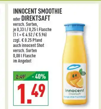 Marktkauf Innocent smoothie Angebot