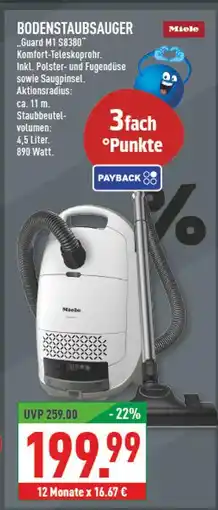 Marktkauf Miele guard m1 s8380 Angebot