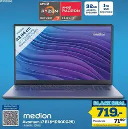 Euronics Berlet medion Avantum 17 E1 (MD600025) Angebot