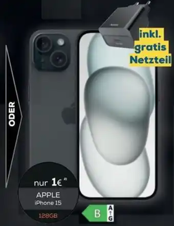 Euronics Berlet APPLE iPhone 15 Angebot