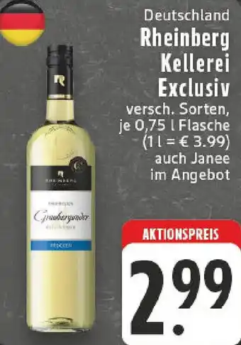 Edeka Rheinberg Kellerei Exclusiv Angebot