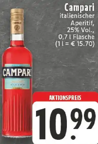 Edeka Campari italienischer Aperitif Angebot