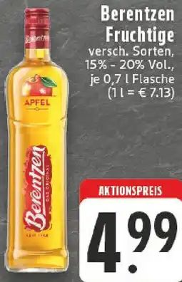Edeka Berentzen Fruchtige Angebot