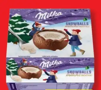 Lidl Milka Snowballs Milchcrème Angebot