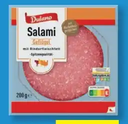 Lidl Dulano Geflügel-Salami Angebot