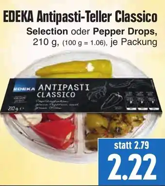 EDEKA Hahner Edeka Antipasti Teller Classico Selection oder Pepper Drops 210g Angebot