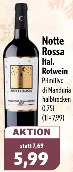 Aktiv Irma Notte Rossa Ital. Rotwein Angebot