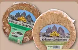 REWE Trenker Südtiroler Schüttelbrot Angebot
