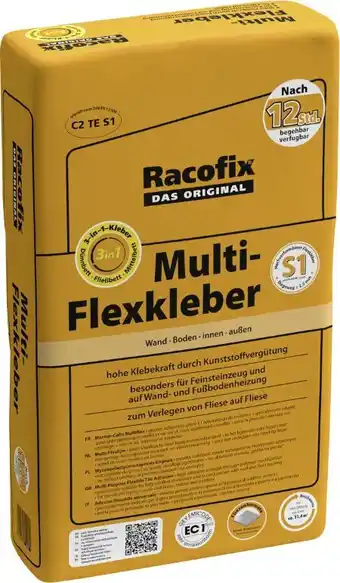 Globus Baumarkt Racofix Multi-Flexkleber S1 Angebot