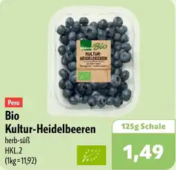 Aktiv Irma Peru Bio Kultur-Heidelbeeren Angebot