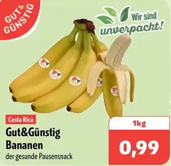 Aktiv Irma Costa Rica Gut&Günstig Bananen Angebot