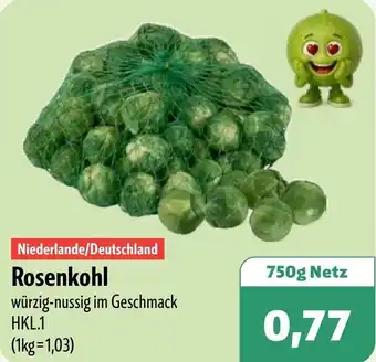 Aktiv Irma Niederlande/Deutschland Rosenkohl Angebot