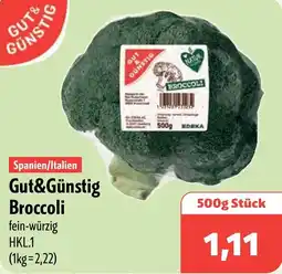 Aktiv Irma Spanien/Italien Gut&Günstig Broccoli Angebot