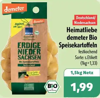 Aktiv Irma Deutschland/ Niedersachsen Heimatliebe demeter Bio Speisekartoffeln Angebot