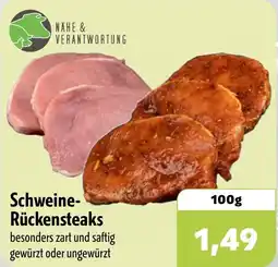 Aktiv Irma Schweine- Rückensteaks Angebot
