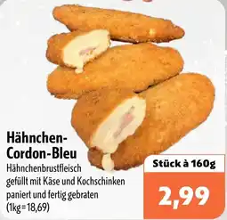 Aktiv Irma Hähnchen- Cordon-Bleu Angebot