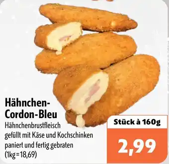Aktiv Irma Hähnchen- Cordon-Bleu Angebot