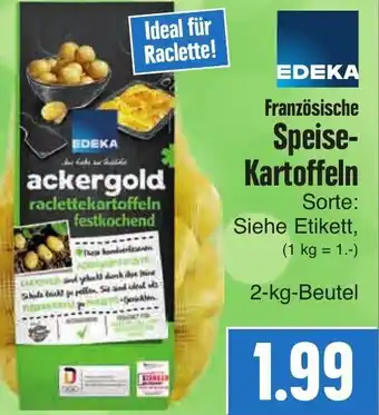 EDEKA Hahner Edeka Französische Speisekartoffeln 2kg Beutel Angebot