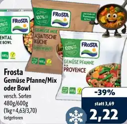 Aktiv Irma Frosta Gemüse Pfanne/Mix oder Bowl Angebot