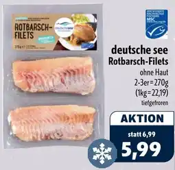 Aktiv Irma deutsche see Rotbarsch-Filets Angebot