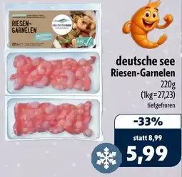 Aktiv Irma deutsche see Riesen-Garnelen Angebot