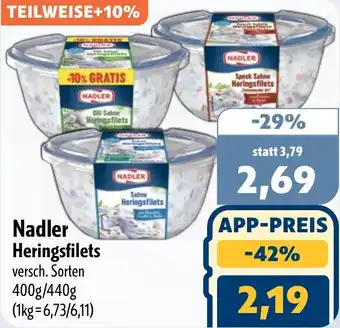 Aktiv Irma Nadler Heringsfilets Angebot
