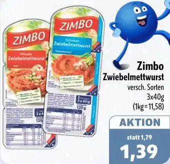 Aktiv Irma Zimbo Zwiebelmettwurst Angebot