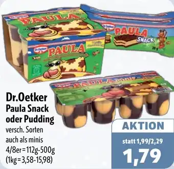 Aktiv Irma Dr.Oetker Paula Snack oder Pudding Angebot